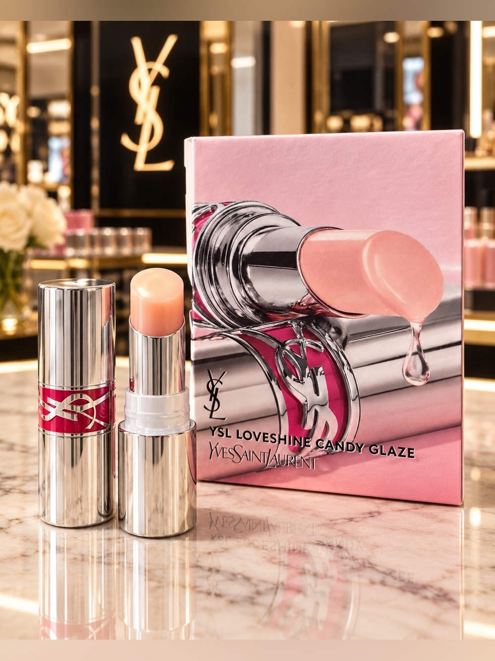 Yves Saint Laurent LoveShine Candy Glaze Lip Balm ( Mini )